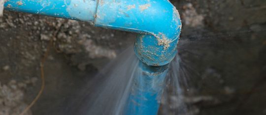 Détection fuite eau